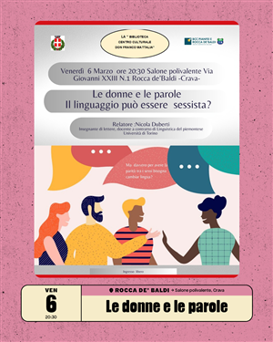 Le donne e le parole