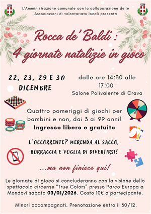 4 giornate natalizie in gioco